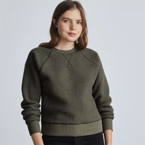 Everlane ReNew Fleece Raglan Sweatshirt